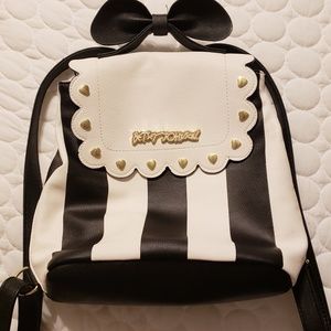 Betty Johnson bowtie backpack